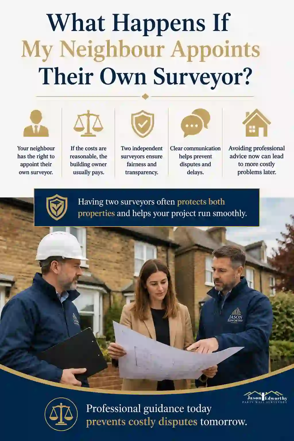 What Happens If My Neighbour Appoints Their Own Surveyor Maidstone?