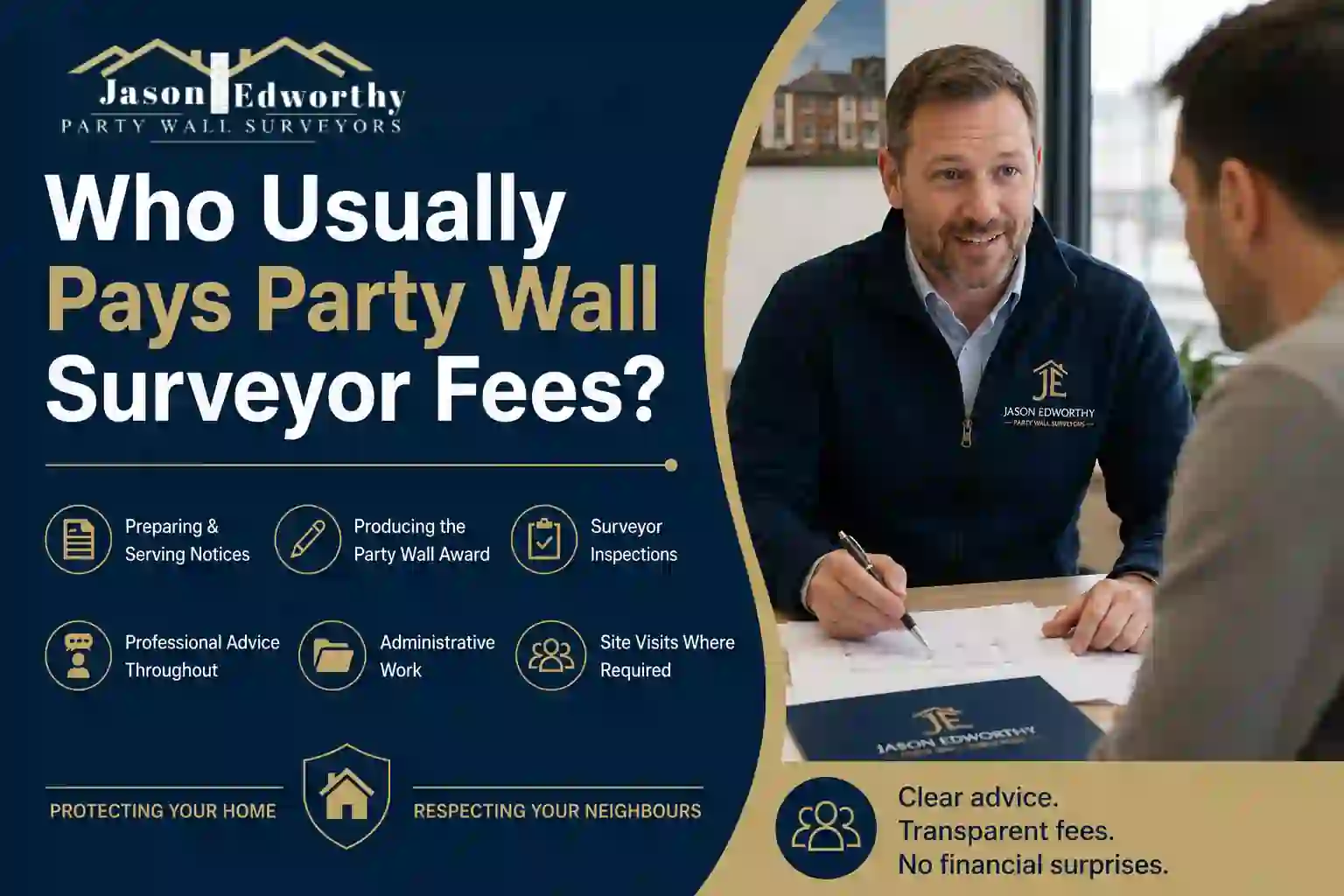 Who Usually Pays Party Wall Surveyor Fees Maidstone?